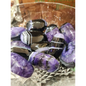 💜✨ Purple Dyed Agate Palmstone – Uplifting Energy & Peaceful Vibes! 🤲 - PALM