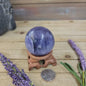 Purple Fluorite Sphere (1 3/4’’ to 3 1/2’’) – Intuition & Focus Crystal | The Mystical Moons - 24. FLUORITE SPHERE