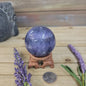 Purple Fluorite Sphere (1 3/4’’ to 3 1/2’’) – Intuition & Focus Crystal | The Mystical Moons - 13. FLUORITE SPHERE - 2