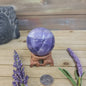 Purple Fluorite Sphere (1 3/4’’ to 3 1/2’’) – Intuition & Focus Crystal | The Mystical Moons - 12. FLUORITE SPHERE - 2
