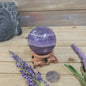 Purple Fluorite Sphere (1 3/4’’ to 3 1/2’’) – Intuition & Focus Crystal | The Mystical Moons - 18. FLUORITE SPHERE - 2