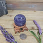 Purple Fluorite Sphere (1 3/4’’ to 3 1/2’’) – Intuition & Focus Crystal | The Mystical Moons - 27. FLUORITE SPHERE - 1