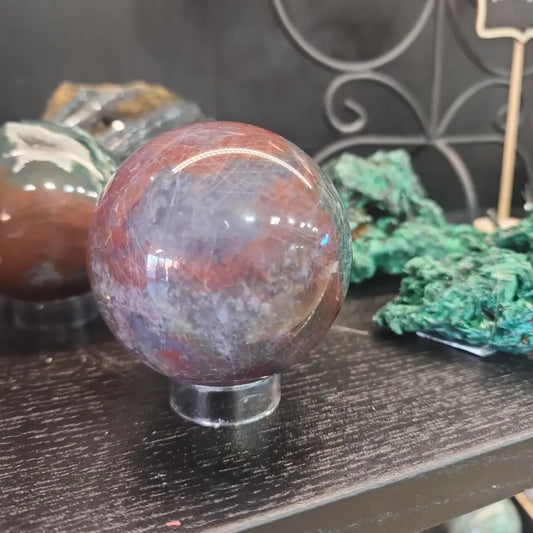 Purple Ocean Jasper Spheres - 1 - Spheres