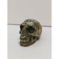 💀✨ Pyrite and Quartz Skull 2’’ – Abundance Clarity and Protection 💛 - 3 - Carvings