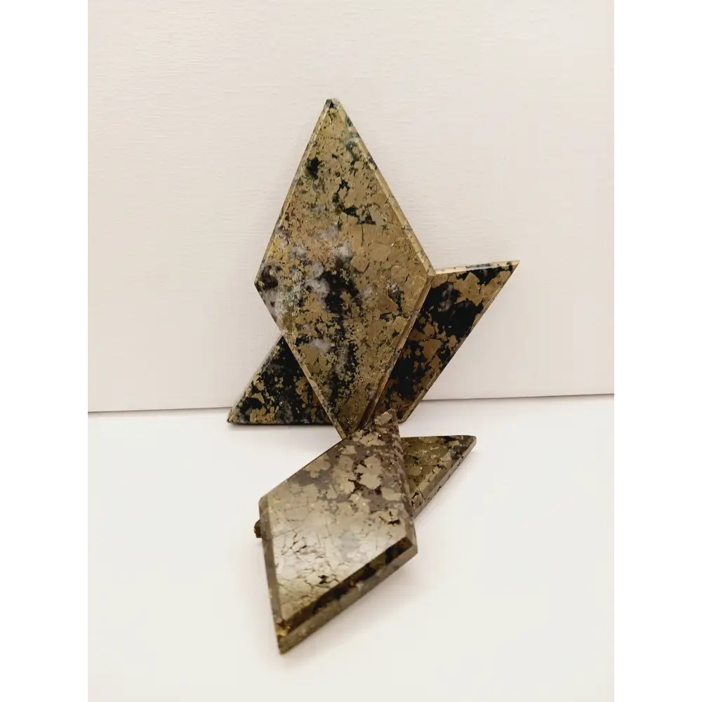 ✨💛 Pyrite Rhombus – Abundance Protection and Manifestation Magic! 💎
