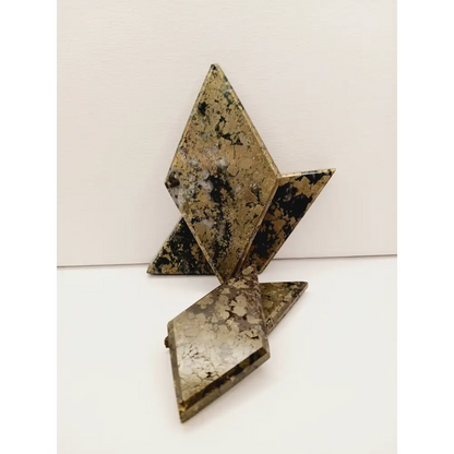 ✨💛 Pyrite Rhombus – Abundance Protection and Manifestation Magic! 💎