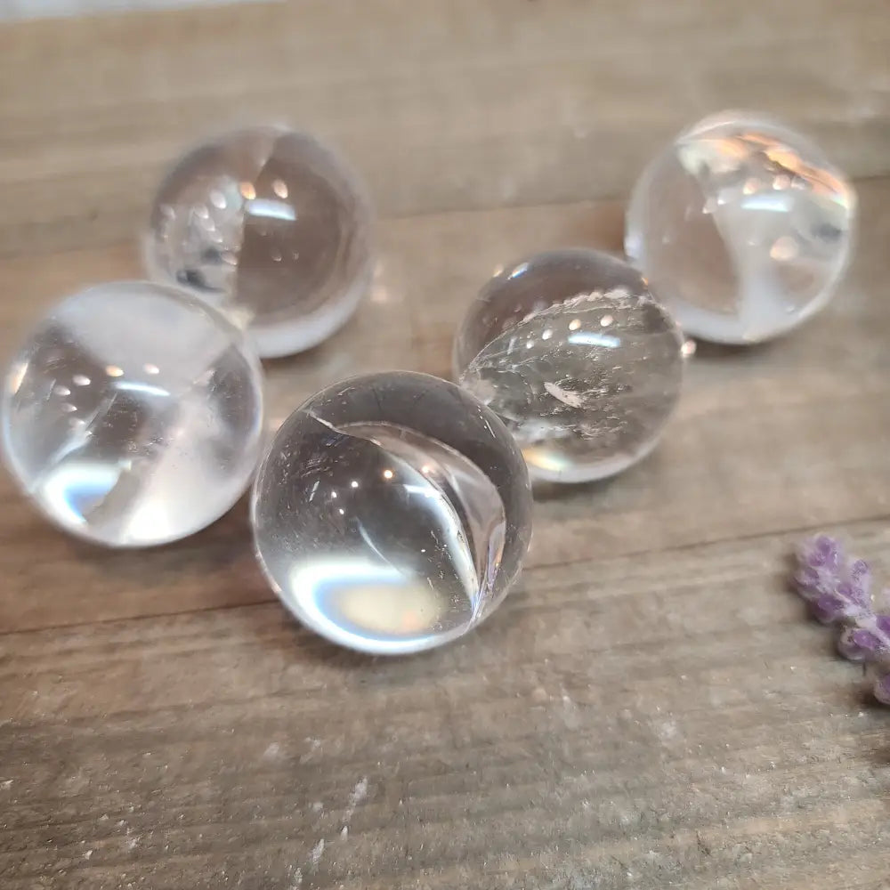 Quartz - Clear Crackle Sphere - Spheres