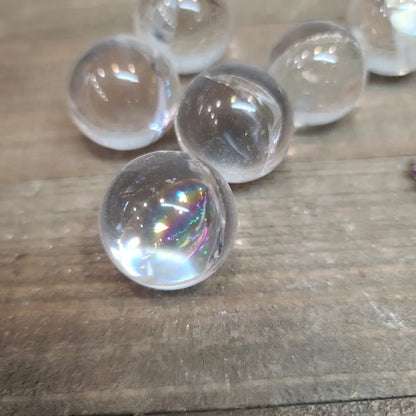 Quartz - Clear Crackle Sphere - Spheres