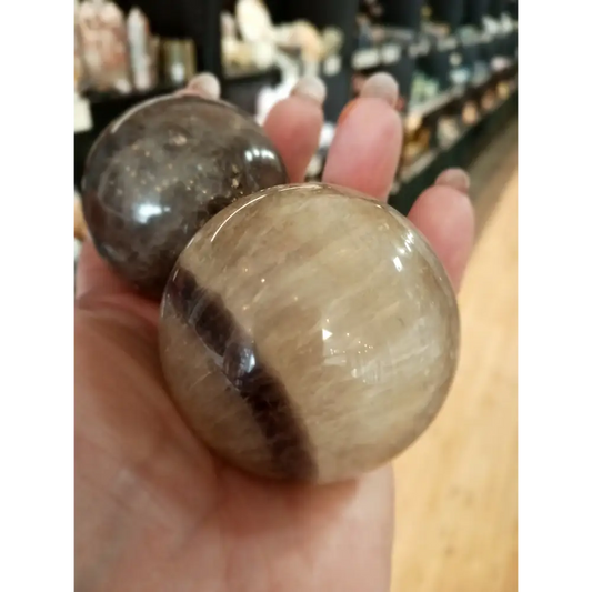 🌈✨ Rainbow and Clear Fluorite Spheres – Clarity Focus and Aura Cleansing! ✨🌈 - Spheres