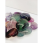 🌈💚 Rainbow Fluorite Heart – Focus Harmony and Intuitive Clarity 💜 - Rainbow Fluorite Hearts 1.25’’- 1.75’’ - Carvings