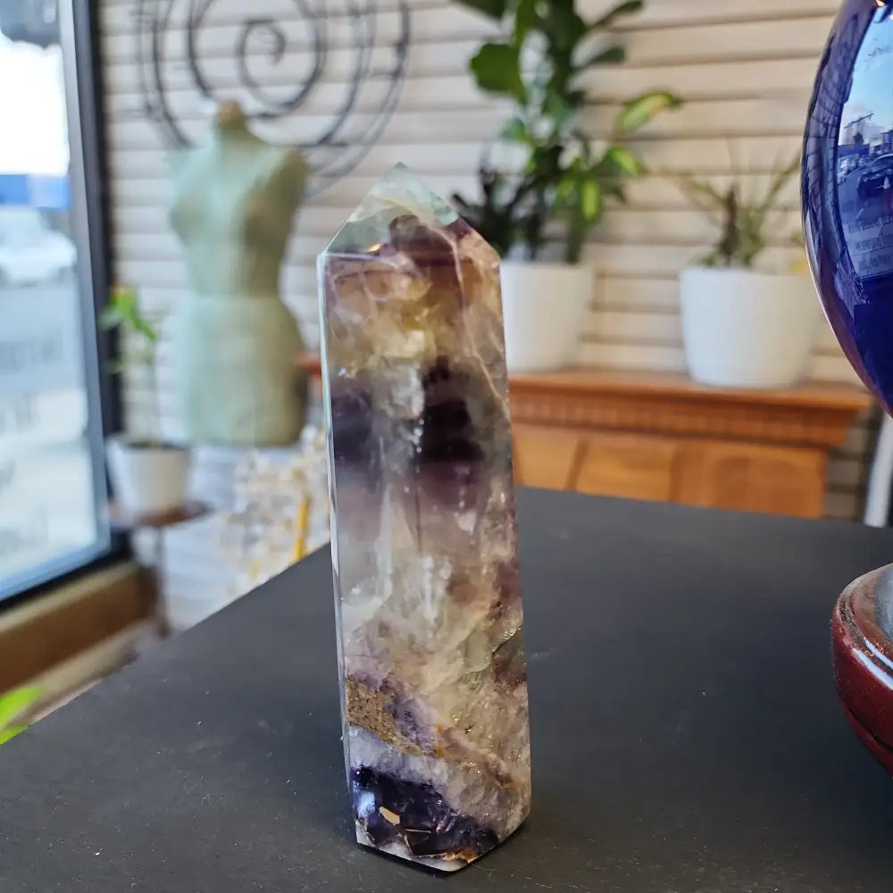 Rainbow Fluorite Large Towers - 7 - 5’’ x 1.75’’ - Towers