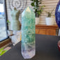 Rainbow Fluorite Large Towers - 3 - 6’’ x 2’’ - Towers