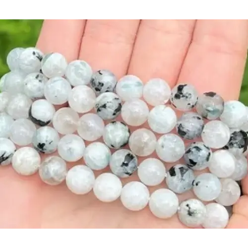 🌈✨ Rainbow Moonstone Bracelet 8mm – Intuition Balance and Divine Feminine Energy 🌙 - OMC BRACELETS