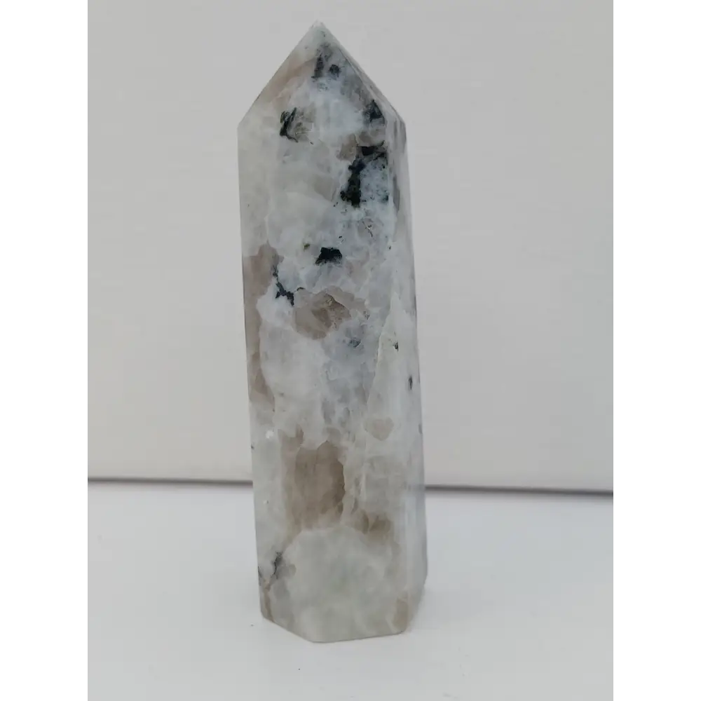 🌈🌙 Rainbow Moonstone Tower – Intuition Balance and Divine Feminine ✨ - 2 - 3.5’’ - Towers