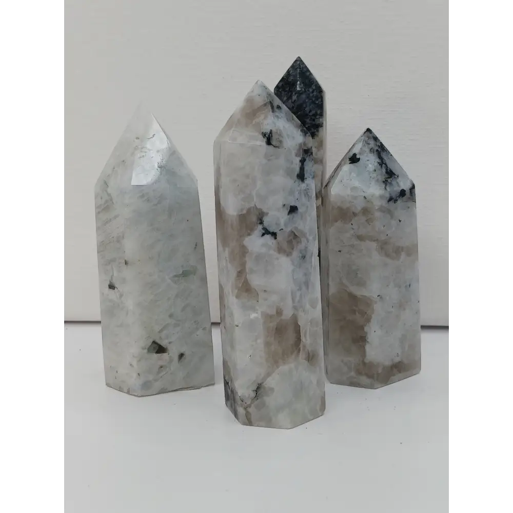 🌈🌙 Rainbow Moonstone Tower – Intuition Balance and Divine Feminine ✨ - Towers