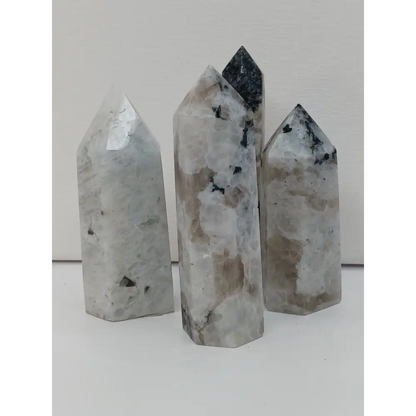 🌈🌙 Rainbow Moonstone Tower – Intuition Balance and Divine Feminine ✨ - Towers