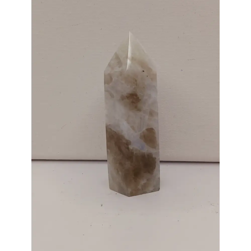 🌈🌙 Rainbow Moonstone Tower – Intuition Balance and Divine Feminine ✨ - 5 - 3.5’’ - Towers