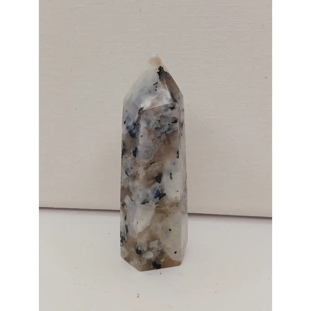 🌈🌙 Rainbow Moonstone Tower – Intuition Balance and Divine Feminine ✨ - 8 - 3’’ - Towers