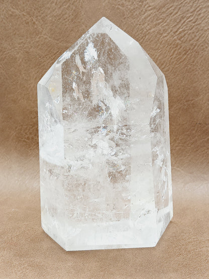 🌈✨ Rainbow Quartz Tower – Joy Clarity and Magical Light 🤍 - 11 - 4’’ - Towers