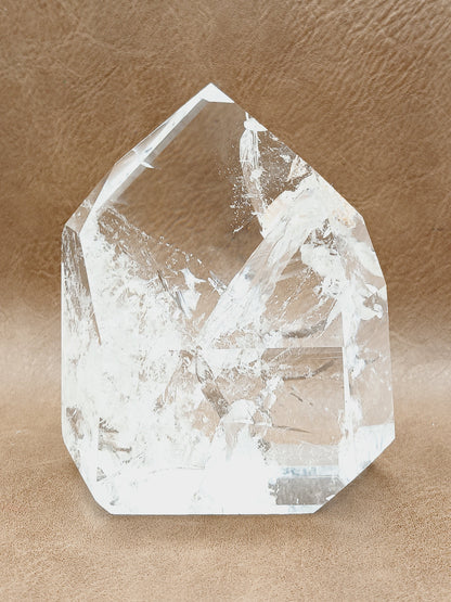 🌈✨ Rainbow Quartz Tower – Joy Clarity and Magical Light 🤍 - 12 - 3.25’’ - Towers