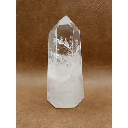 🌈✨ Rainbow Quartz Tower – Joy Clarity and Magical Light 🤍 - 19 - 4.25’’ - Towers