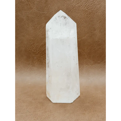 🌈✨ Rainbow Quartz Tower – Joy Clarity and Magical Light 🤍 - 20 - 4.25’’ - Towers