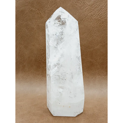 🌈✨ Rainbow Quartz Tower – Joy Clarity and Magical Light 🤍 - 22 - 4.75’’ - Towers