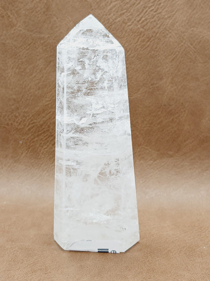 🌈✨ Rainbow Quartz Tower – Joy Clarity and Magical Light 🤍 - 25 -4.5’’ - Towers