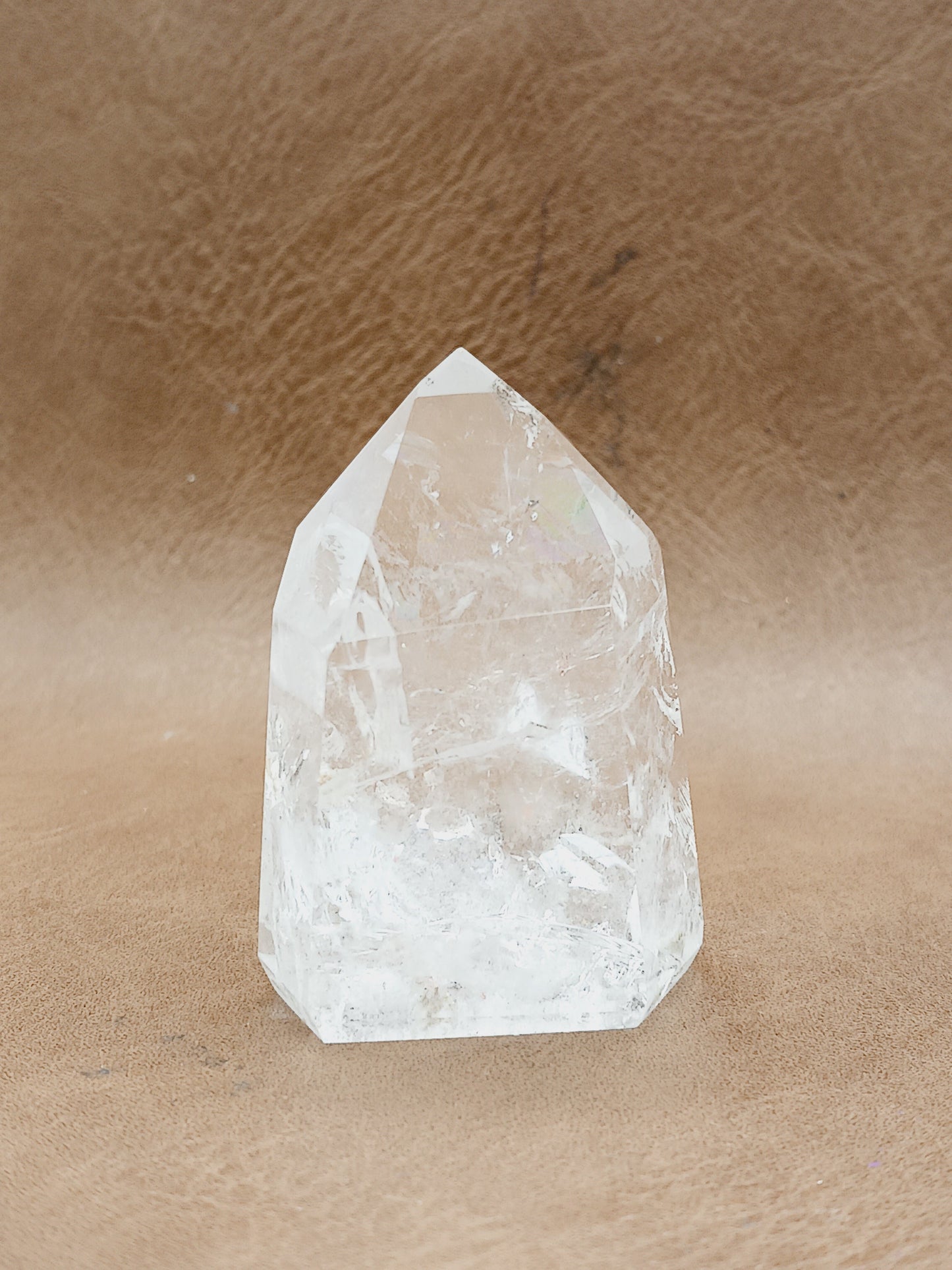 🌈✨ Rainbow Quartz Tower – Joy Clarity and Magical Light 🤍 - 3 -2’’ - Towers
