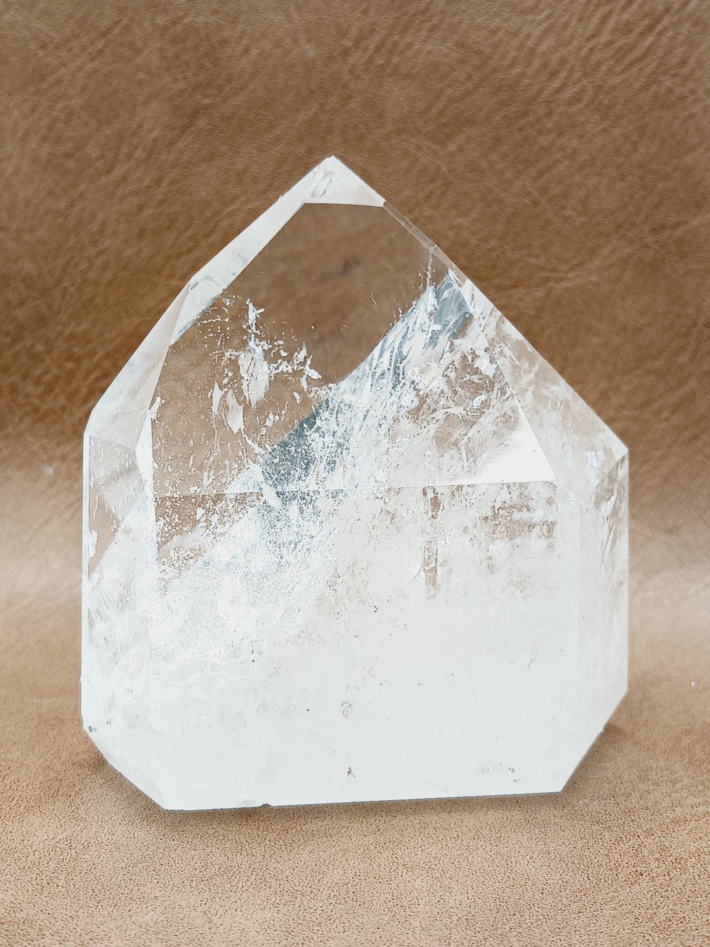 🌈✨ Rainbow Quartz Tower – Joy Clarity and Magical Light 🤍 - 7 - 2.75’’ - Towers