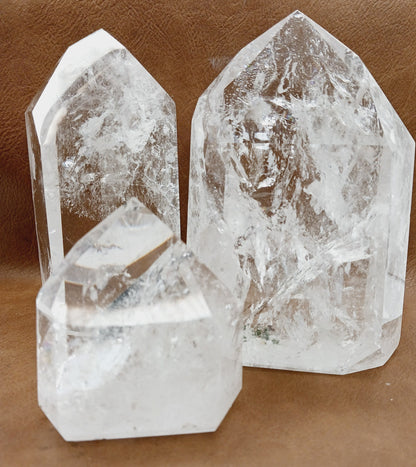 🌈✨ Rainbow Quartz Tower – Joy Clarity and Magical Light 🤍 - Towers