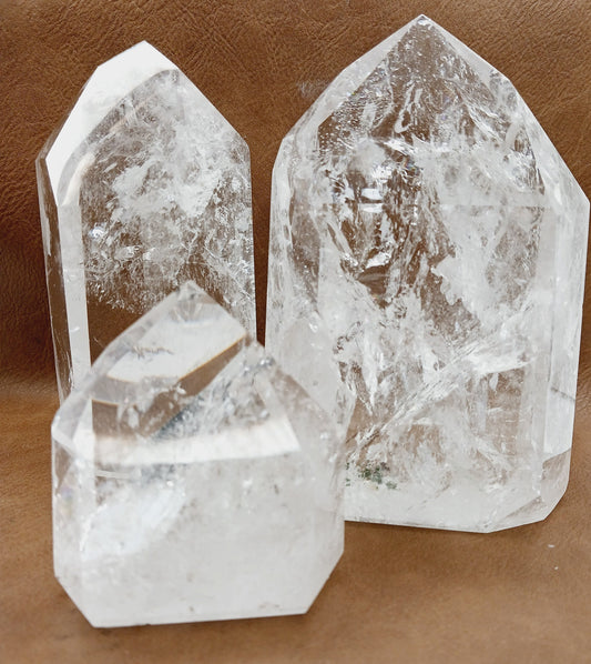 🌈✨ Rainbow Quartz Tower – Joy Clarity and Magical Light 🤍 - Towers