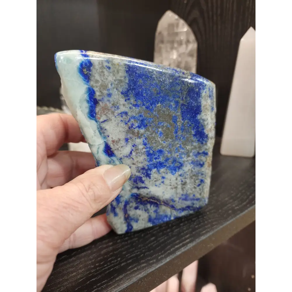 🔷✨ RARE Afghanite Freeform – Rare & Enlightening Crystal Sculpture! 🌟 - Free Forms