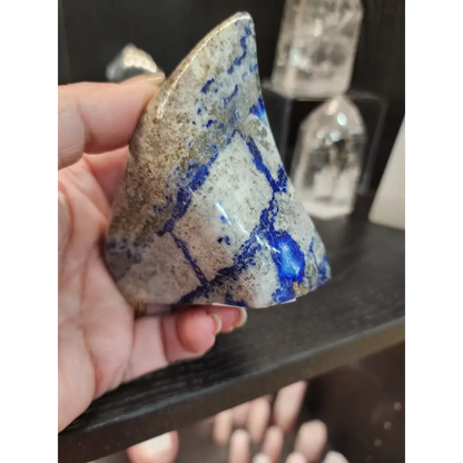 🔷✨ RARE Afghanite Freeform – Rare & Enlightening Crystal Sculpture! 🌟 - Free Forms