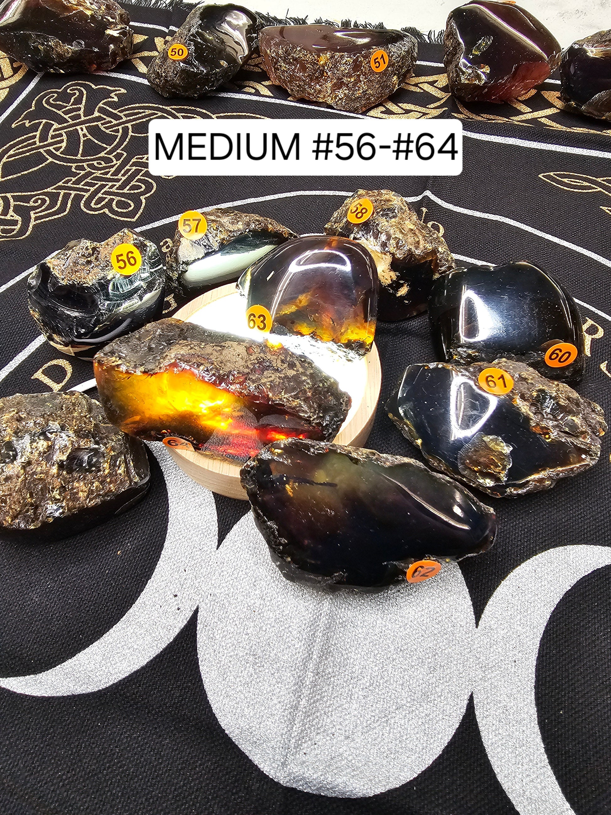 🔥 Red Amber from Sumatra - 1’’ to 1.5’’ Chunks ✨ - Specimens