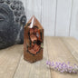 VERY RARE Red Fox Tail Crater Agate Points - 8. - Towers
