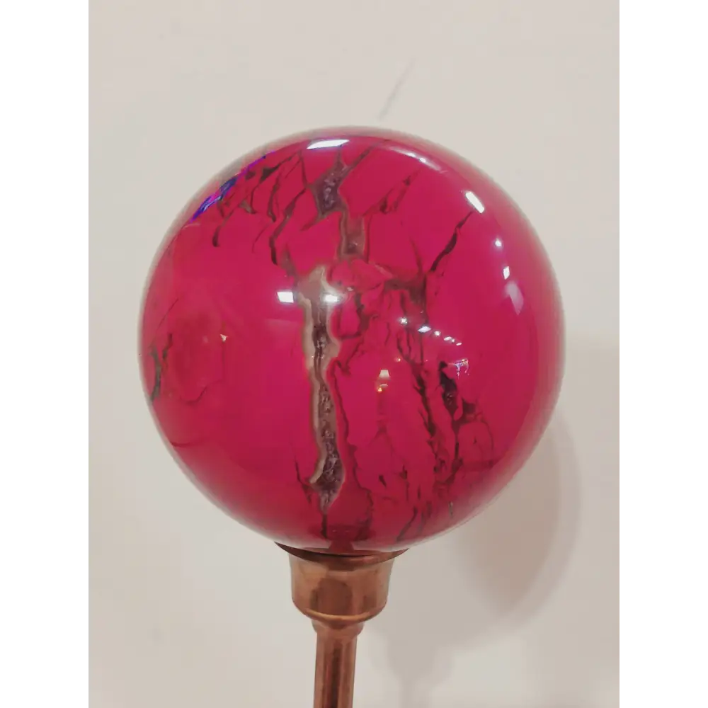 🔴✨ Red Jasper Sphere 2.5’’ – Ground Energize and Ignite Your Inner Strength 🌏 - 1