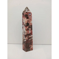 🌿❤️ Red Moss Agate Tower – Growth Vitality and Grounding ✨