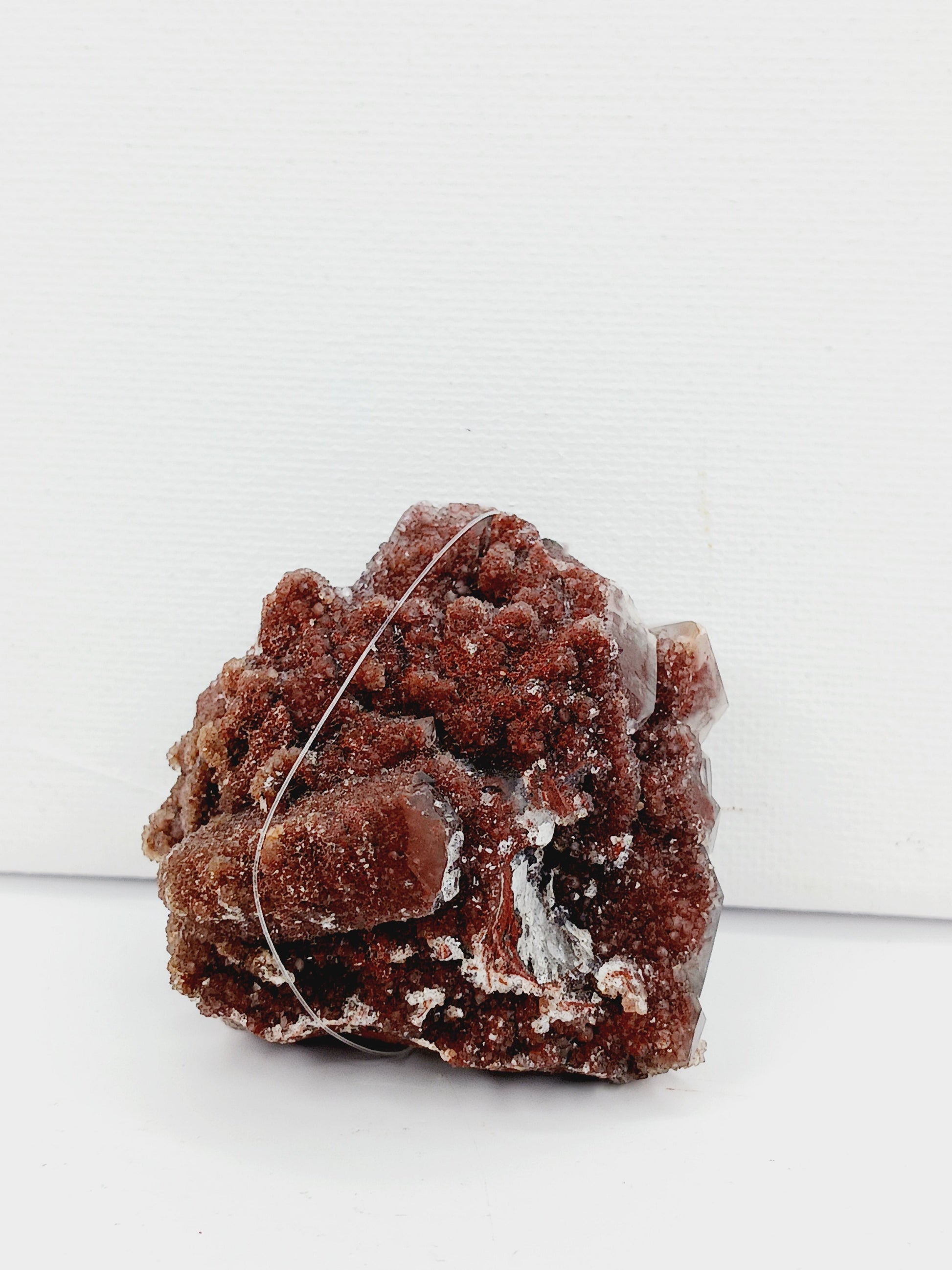 🔴✨ Red Quartz Specimen – Vitality Courage and Manifestation 🌟 - Specimens