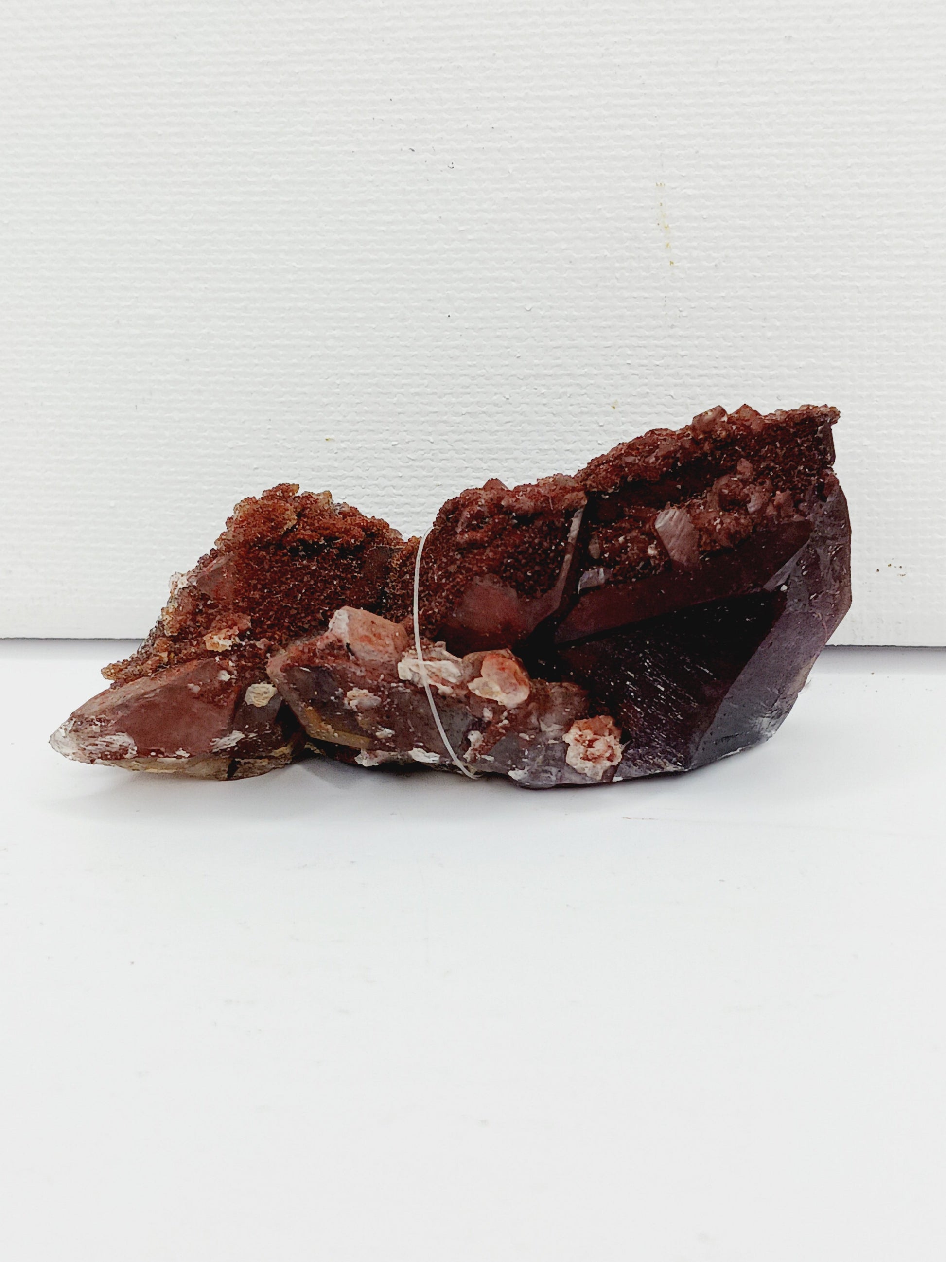 🔴✨ Red Quartz Specimen – Vitality Courage and Manifestation 🌟 - Specimens
