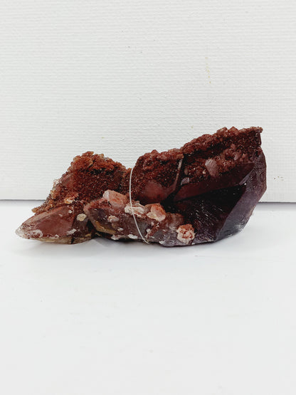 🔴✨ Red Quartz Specimen – Vitality Courage and Manifestation 🌟 - Specimens