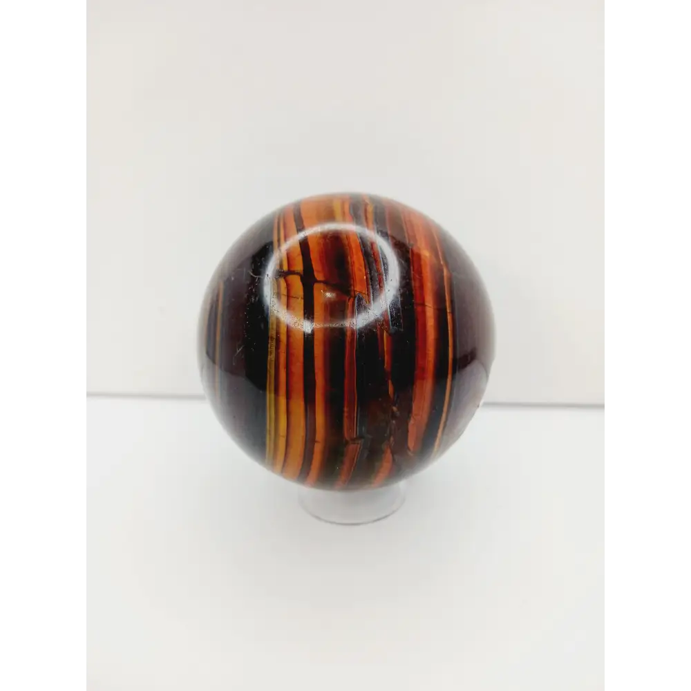 ❤️✨ Red Tigers Eye Sphere – Motivation Confidence and Grounded Energy 🔥 - 1 - Spheres