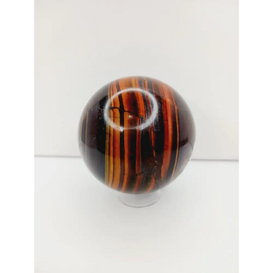 ❤️✨ Red Tigers Eye Sphere – Motivation Confidence and Grounded Energy 🔥 - 1 - Spheres