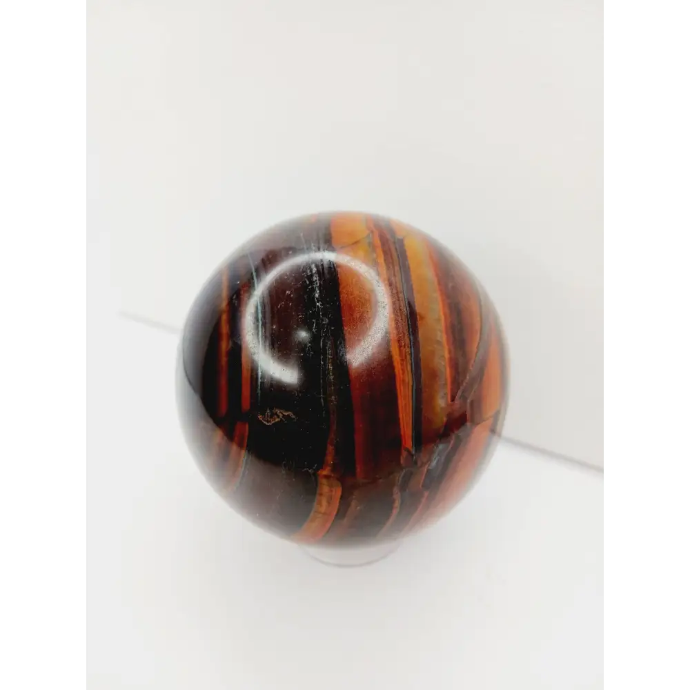 ❤️✨ Red Tigers Eye Sphere – Motivation Confidence and Grounded Energy 🔥 - 1 - Spheres