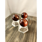 🔥 Red Tiger’s Eye Spheres - 1.25’’ 🖤 - 1 - Spheres