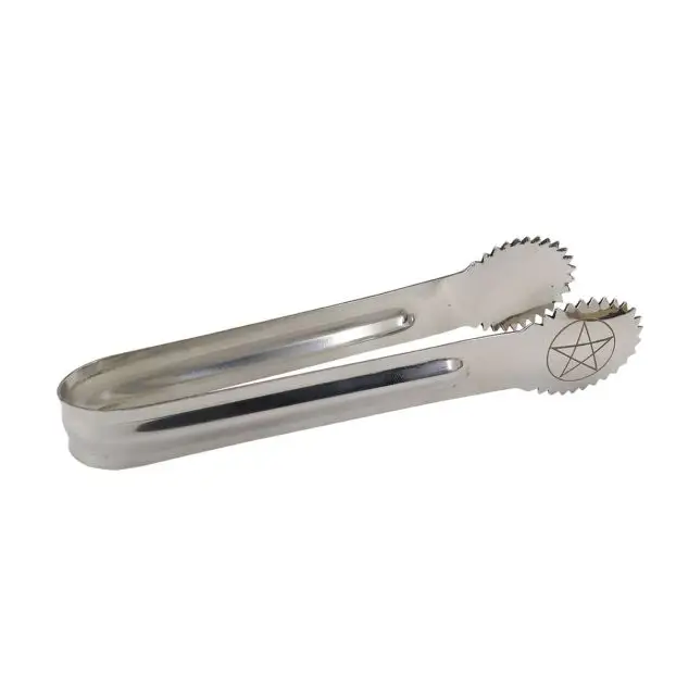 Resin Powder and Charcoal Tongs - Pentacle - Incense & Burners