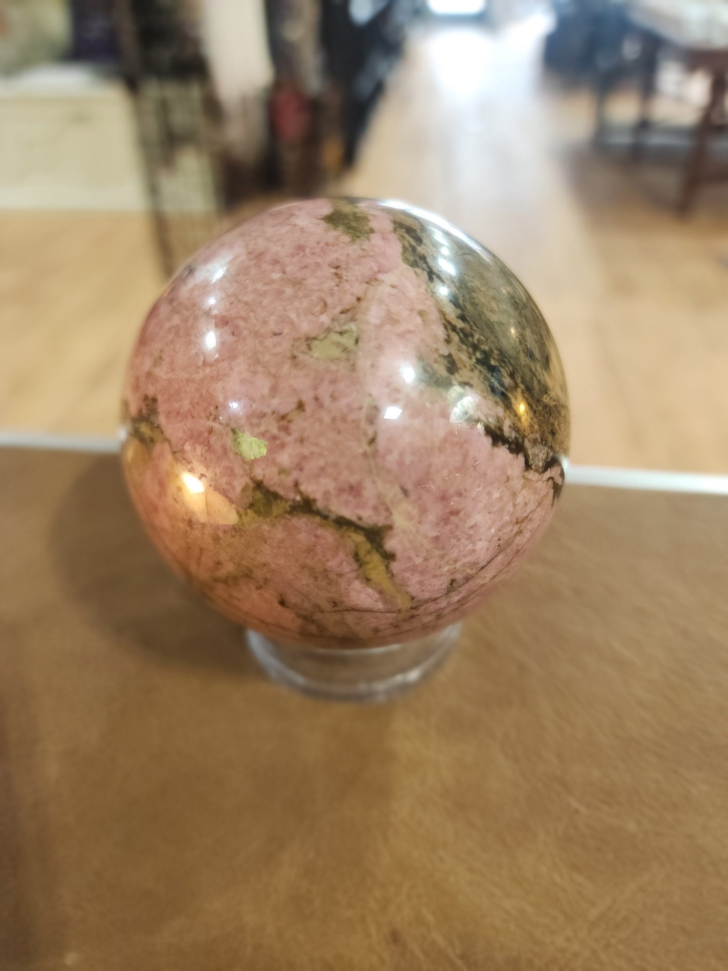 🌸💗 Rhodonite Spheres – Heart Healing & Emotional Harmony! 💗🌸 - 1 - 3’’ - Spheres