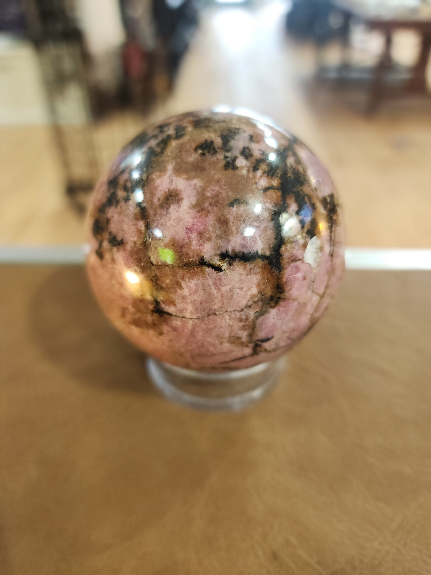 🌸💗 Rhodonite Spheres – Heart Healing & Emotional Harmony! 💗🌸 - 3 - 2.5’’ - Spheres
