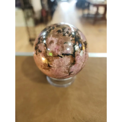 🌸💗 Rhodonite Spheres – Heart Healing & Emotional Harmony! 💗🌸 - 3 - 2.5’’ - Spheres