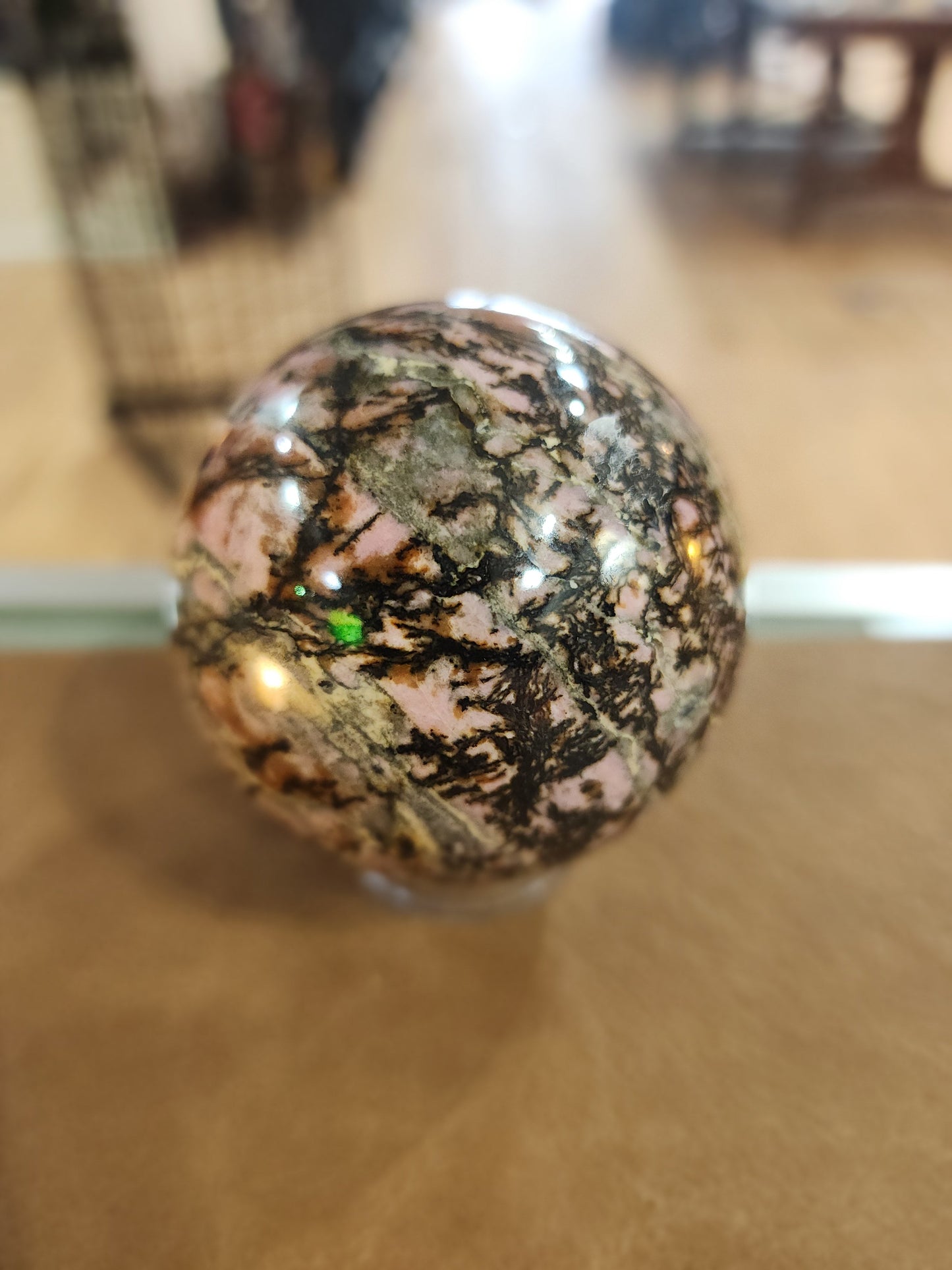 🌸💗 Rhodonite Spheres – Heart Healing & Emotional Harmony! 💗🌸 - 6 - 2.5’’ - Spheres